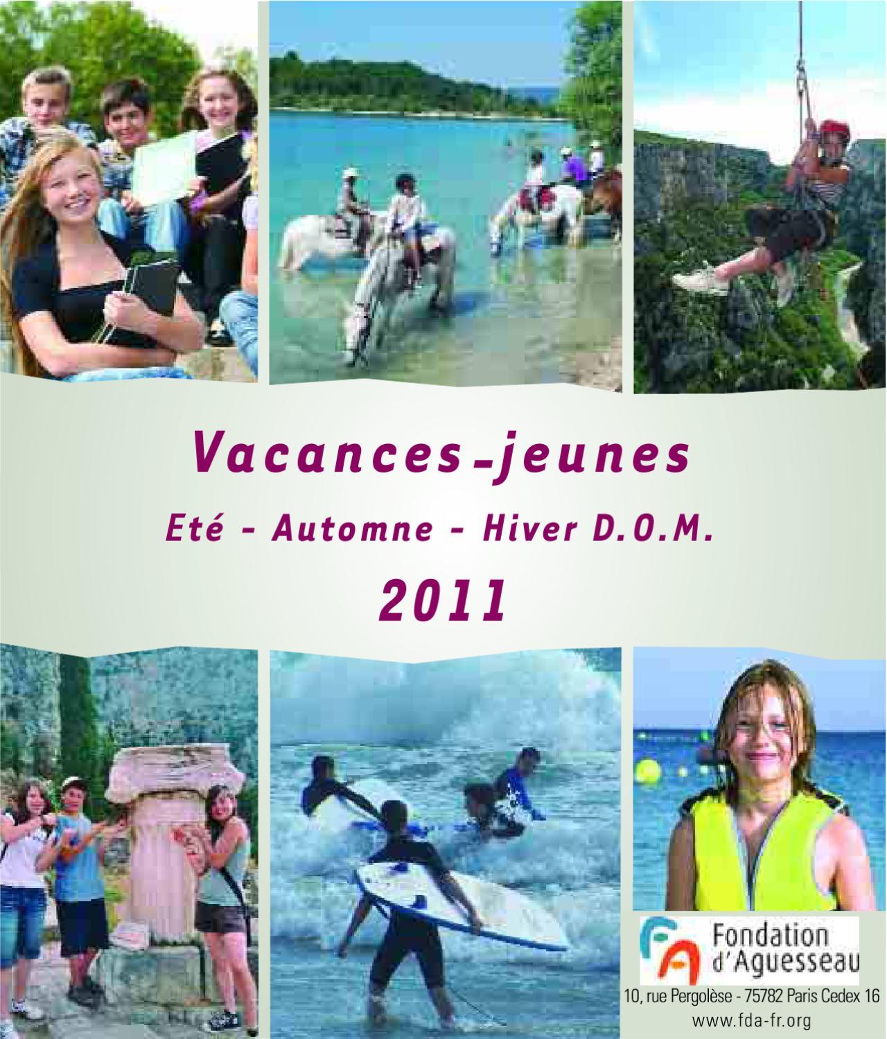 Brochure Jeunes été/automne 2011 by Daniel CORREIA - Issuu